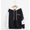 Fashion Style Black Hoodies & Sweatshirts