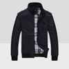 Men's Casual Slim Lightweight Softshell Zipper Windbreakers Jacket