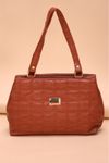 WOMEN STYLISH BROWN HANDBAG
