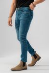 THE DENIM DEVISION MEN BLUE DENIM skinny jean