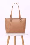 New large Tote Handbag Shoulder Bag Camel
