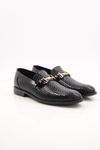 Men Leather Black Formal Shoes