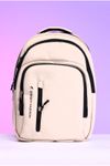 basik disney cream unisex school bag