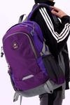 BASIKS Unisex PURPLE Fizz Style Travelling & Laptop Bag