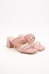 east line women premium pink synthetic heel