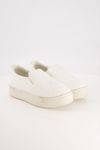 Women's Kickstart Seasonal Solid WHITE Sneaker