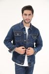 OUTERWEAR JACKETS- DARK BLUE