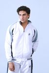 WHITE TRACK JACKET