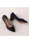 Blue Heel Pumps for women