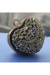 Black Heart Desgine Clutuch for Bridal