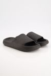 Men black slipper