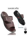 Mens Slippers Non Slip Cross Strap Comfortable Chappal For Boys