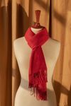 caliber women traditional red stole