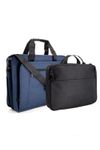 Basiks Imported Pack of 2 Navy Laptop Bag