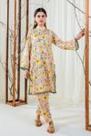 Eastline-Unstitched 2 Piece Printed Lawn Shirt and Lawn Pant