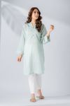 East-line - Women's Pale Turquoise One piece Stitched