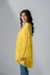 East-line Women Summer Yellow Tunic