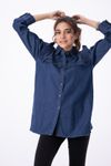 THE DENIM DEVISION Women Cotton denim Shirt