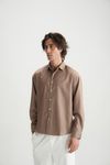 Tobacco Brown Classic Shirt