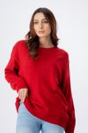 WOMEN RED SWEATER