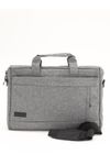 BASIKS GREY LAPTOP BAG