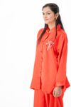 Bibiana Silk Women Polyester Pajama Set