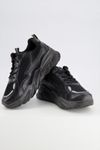 Women Premium Black Chunky Sneakers