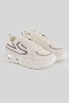 Women Premium Off White Chunky Sneakers