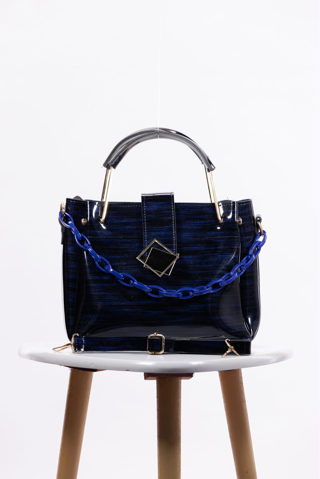 Buy WOMEN STYLISH BLUE HANDBAG Online in Pakistan On at