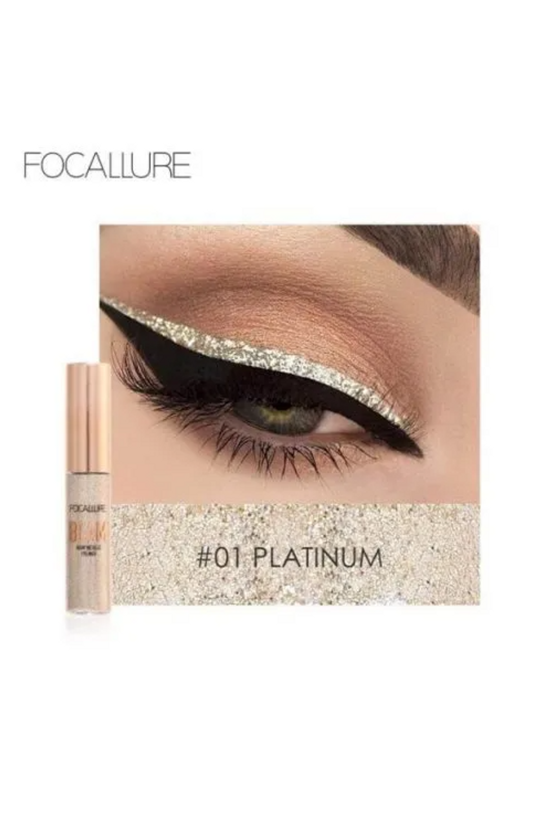 Buy Focallure Glitter liquid eyeliner 1(FA46) Online in Pakistan On Clicky.pk at Lowest Prices