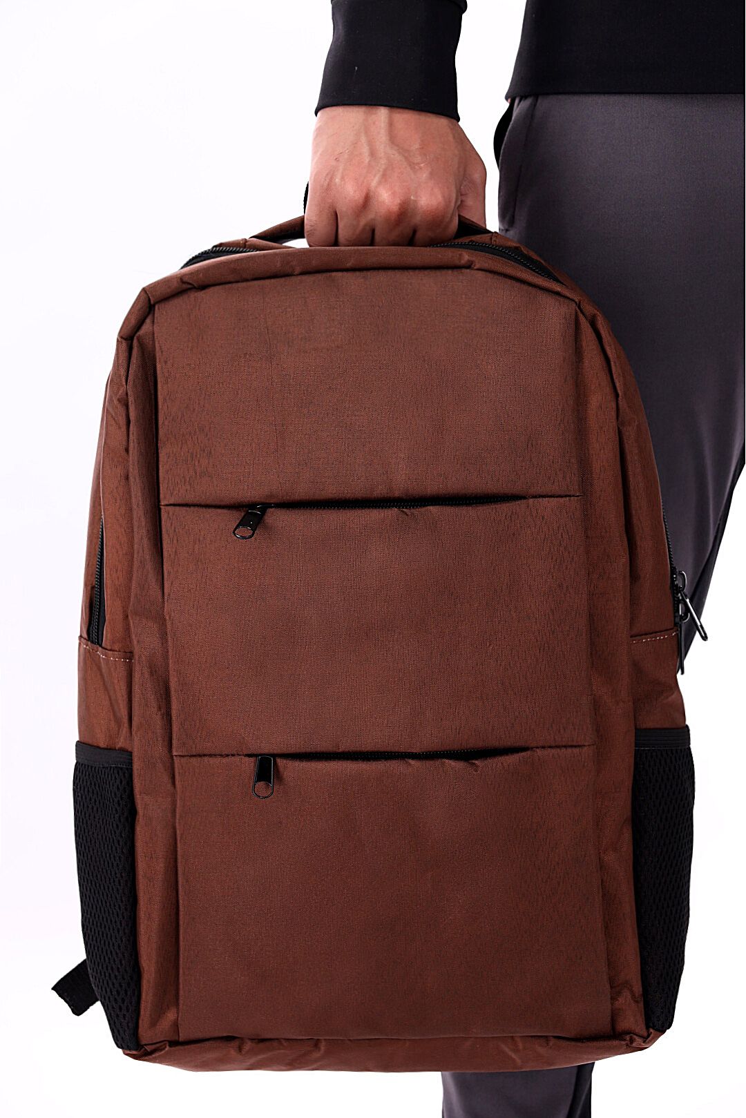 Buy basiks men brown backpack laptop bag Online in Pakistan On