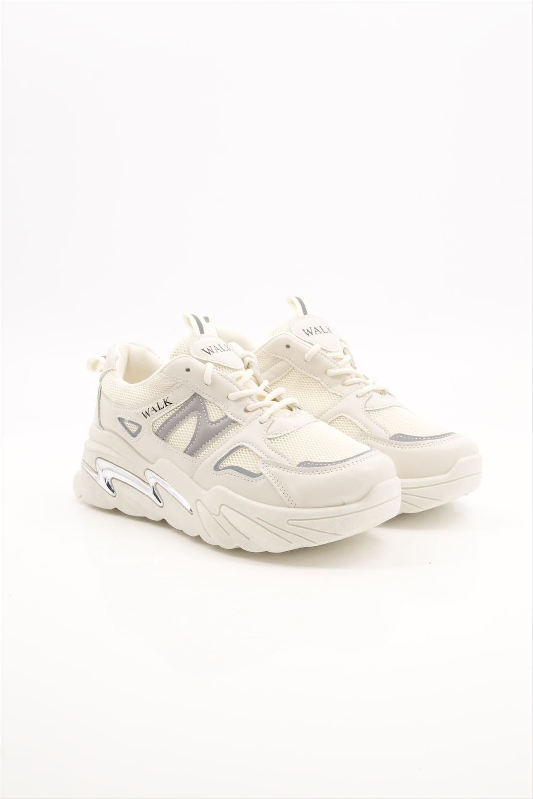 Buy Women Premium Off White Sports Shoes Online in Pakistan On