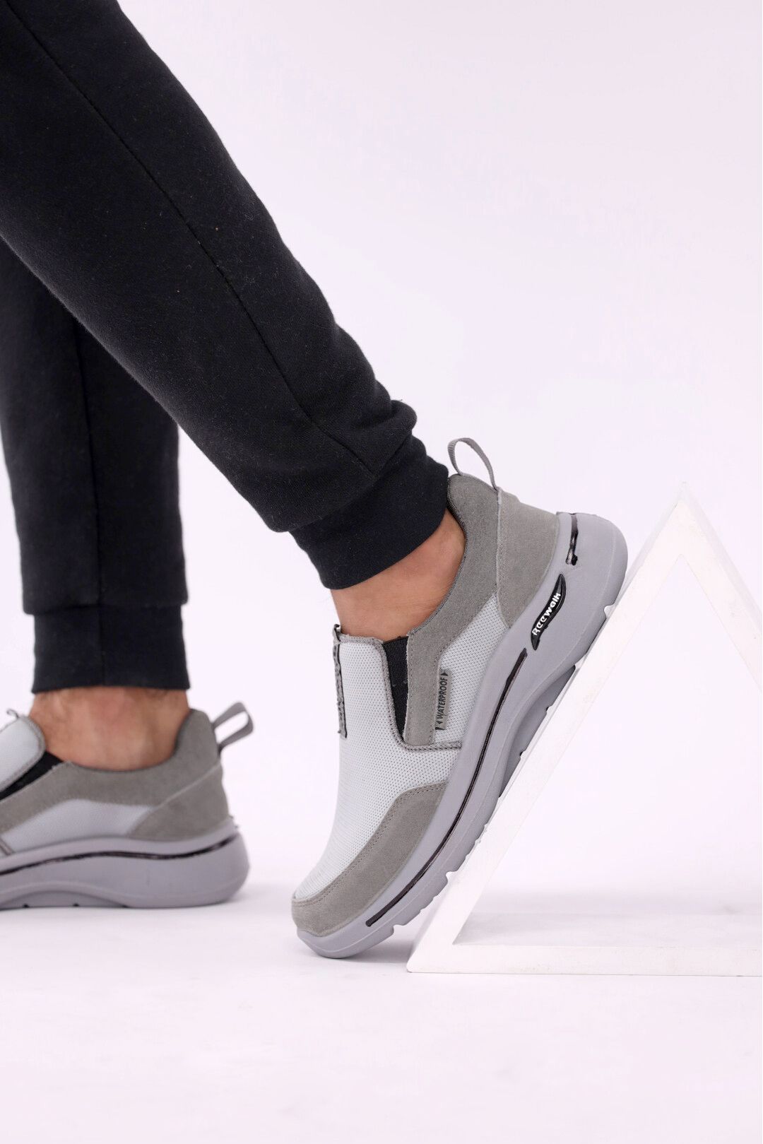 Buy Men Premium GREY Sports Shoes Online in Pakistan On