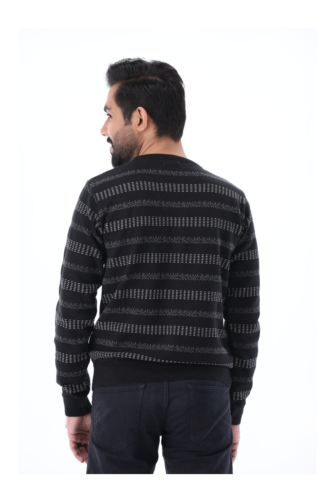 Buy MEN LEVEL BLACK SWEATER Online in Pakistan On Clicky.pk at Lowest
