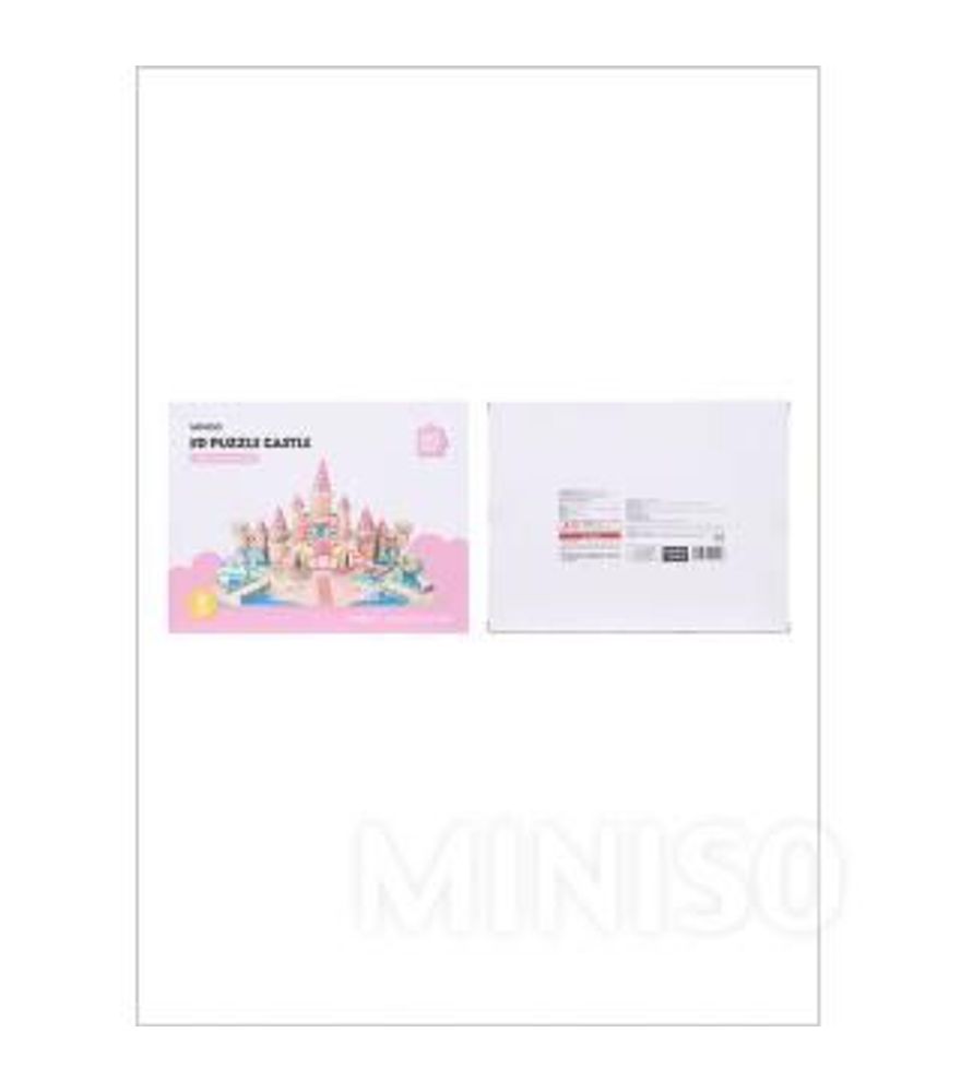 miniso 3d puzzle castle